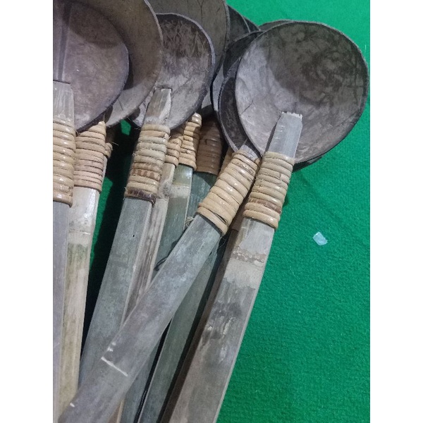 Irus Batok Kelapa Irus Panjang Sendok Sayur Tradisional