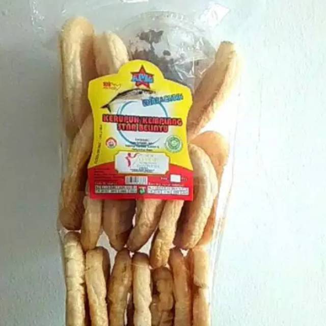 

Diproduksi oleh AMC STAR.. Kemplang ini terbuat dari ikan tenggiri asli.. renyah saat digigit..