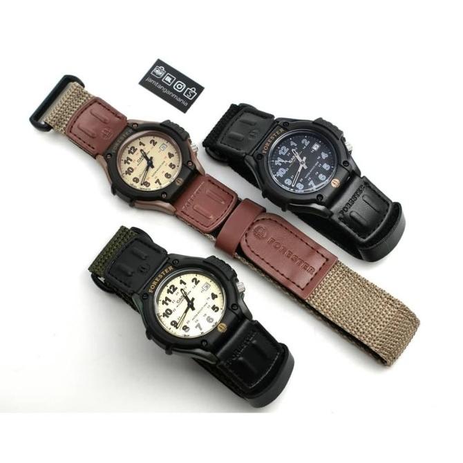 Barang Baru Jam Tangan Casio Ft-500Wc-5Bvcf Ft500Wc 5Bvcf Canvas Strap Brown