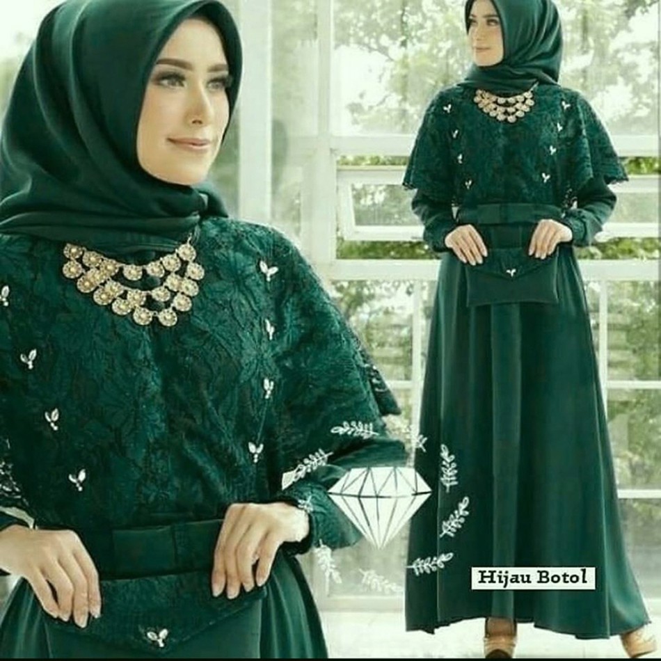 Mila dress brukat terbaru pakaianwanita bajuwanita dresbrukat fashionmuslim fashionwanita