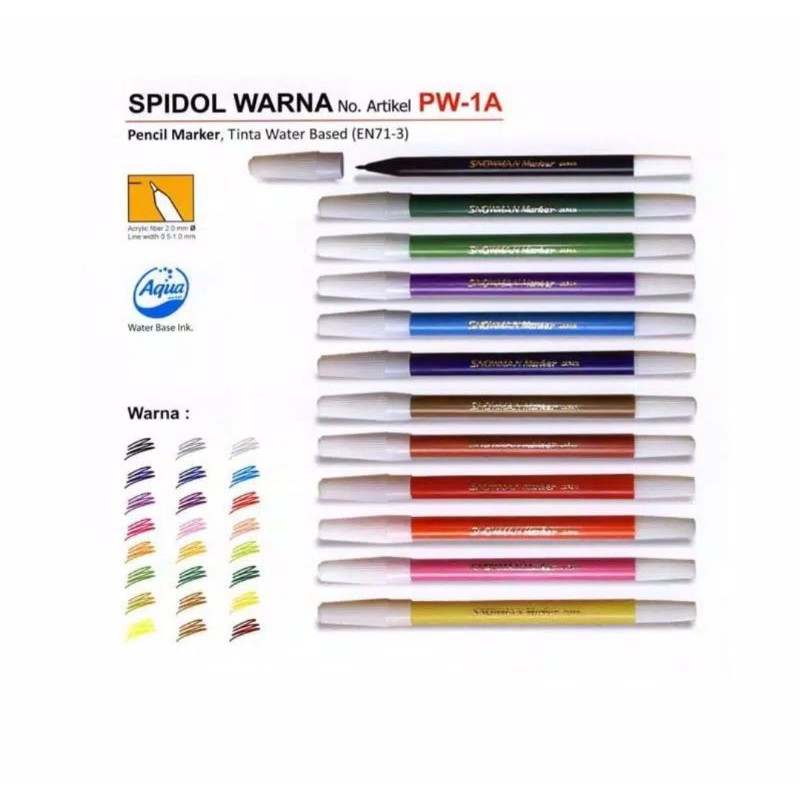 

Spidol Lepasan Snowman PW-1A