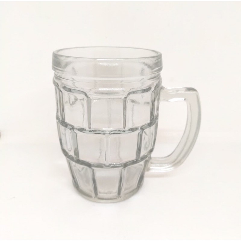 gelas kaca mug besar gelas teh gelang gagang