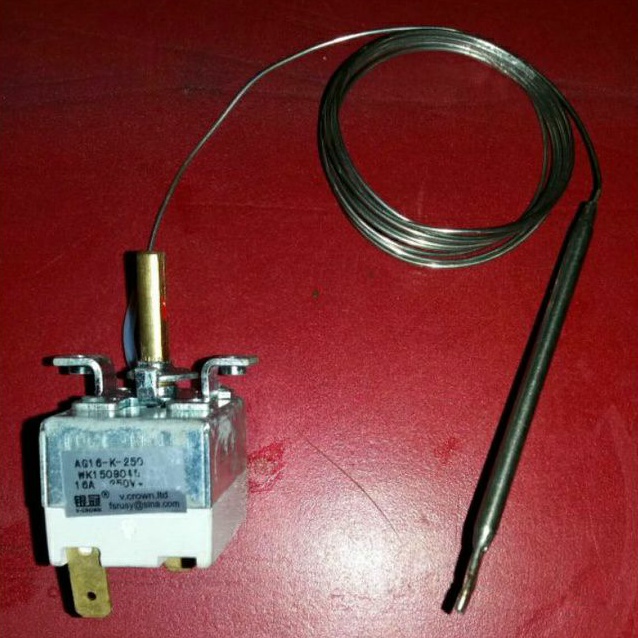 Sparepart Thermostat Mesin Wafel Telur atau Egg Wafle Fomac EWB-E30