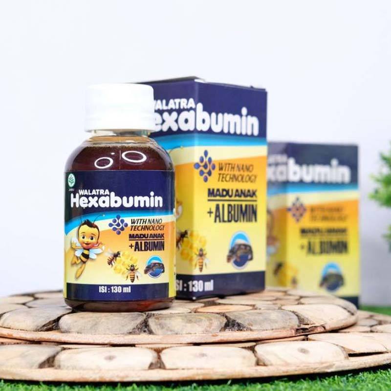 Obat Batuk Berdarah untuk anak - Obat Sirup Batuk untuk anak / Batuk untuk bayi - Hexabumin Obat Bat