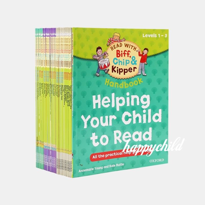 33books Oxford helping your child to read biff chip  kipper level 1-3 buku import/home/happychild