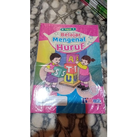 Buku Materi PAUD 1 Set Paket Lengkap isi 6 Materi belajar PAUD untuk Anak