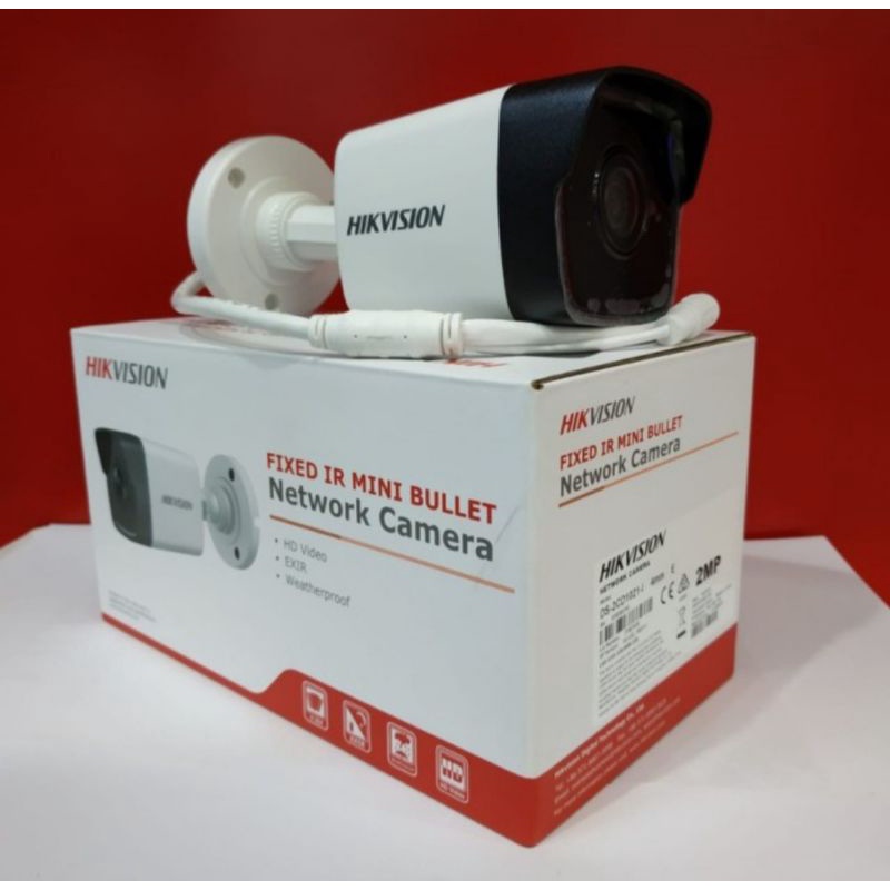 IP CAMERA HIKVISION OUTDOOR 2MP 1080P ONVIF GARANSI RESMI 2 TAHUN