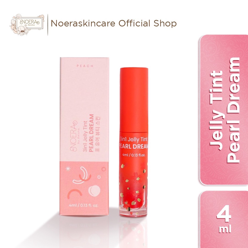 Noera 3 in 1 Jelly Tint Pearl Dream BPOM Liptint