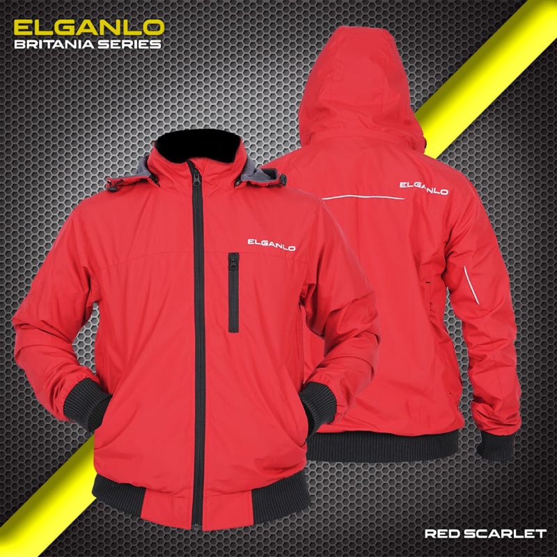 Jaket Bomber Pria Wanita Britania series - Jacket Motor Hoodie Sunmori Parka Harian Multifungsi Vers