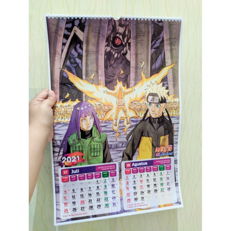 

KALENDER 2021 - ANIME NARUTO SHIPPUDEN