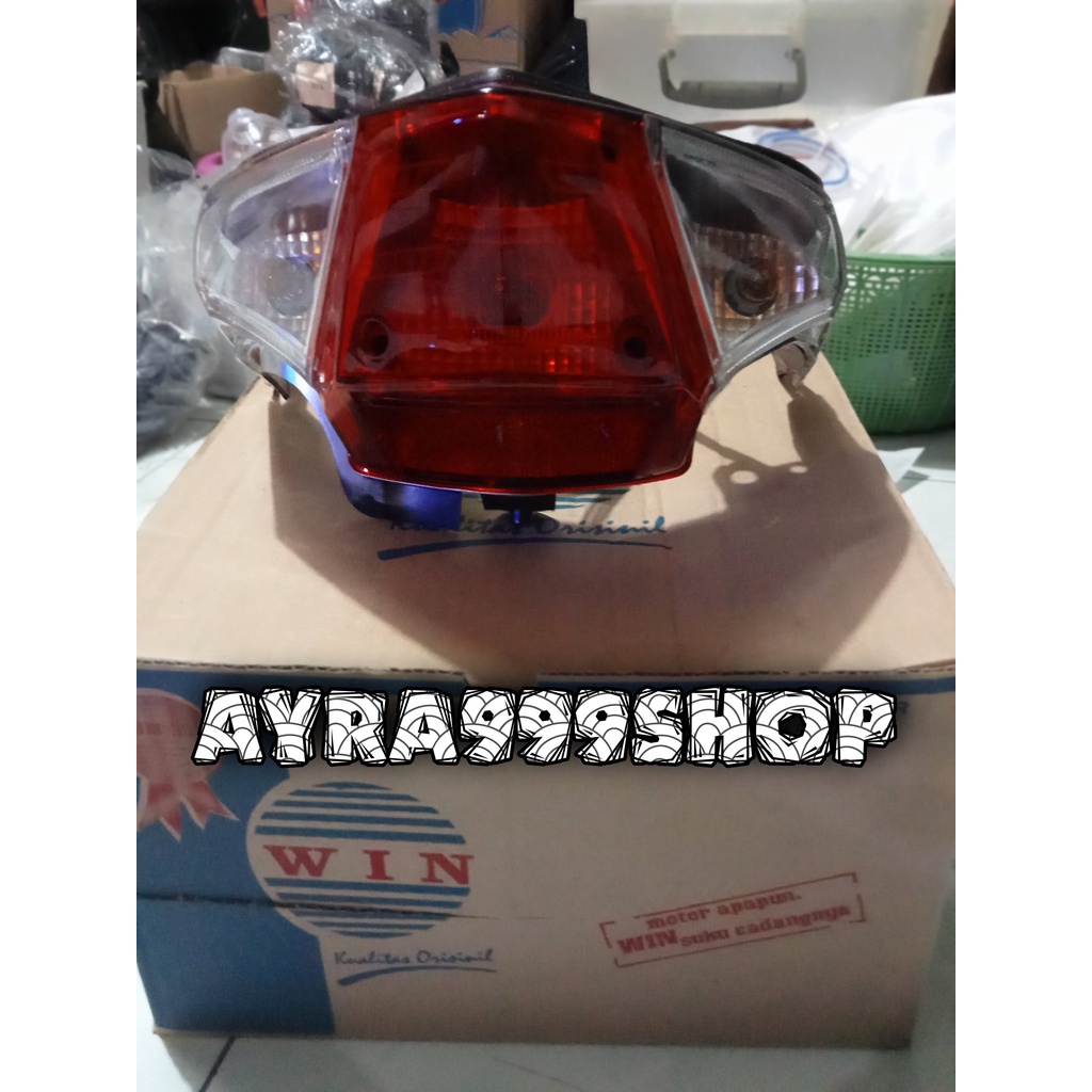 STOP LAMP ASSY LAMPU BELAKANG BEAT KARBU