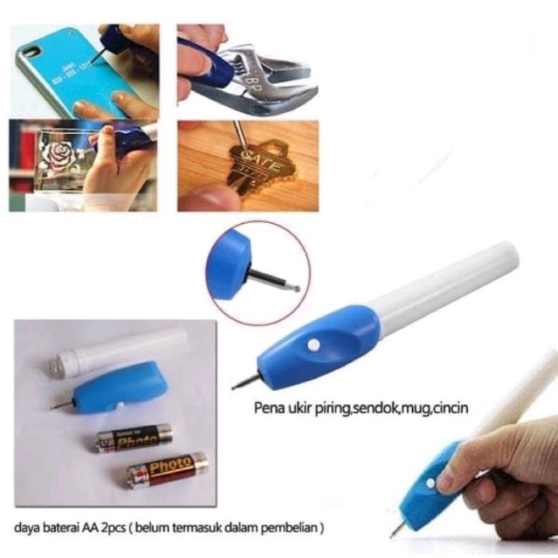 

Pen Alat Ukir Piring / sendok EZ Engraver