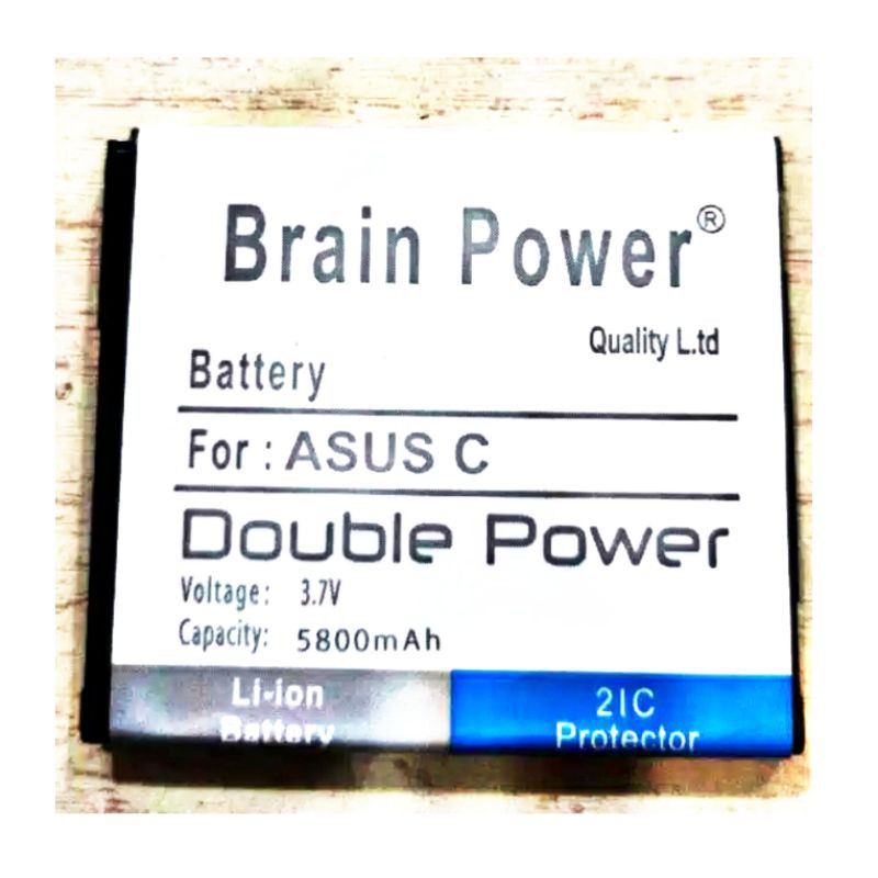 BATERAI / BATTERY / BATRE FOR ASUS Z007 / ZC451 / ZENFONE C / 4C DOUBLE IC BRAIN