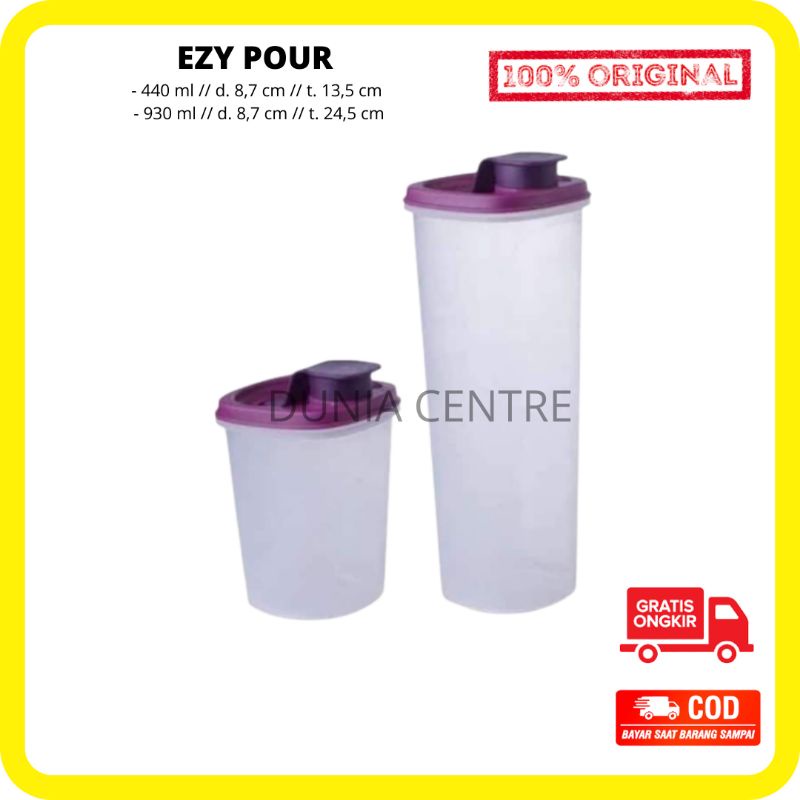 PROMO TUPPERWARE BOTOL EZY POUR SET (2) ORIGINAL