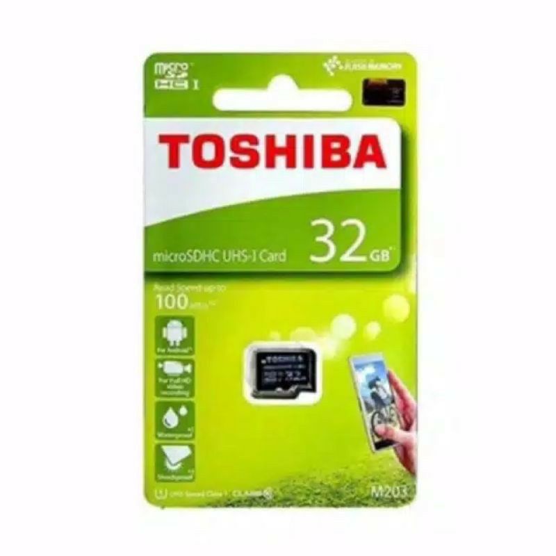 MMC MEMORY CARD/MICRO SD TOSHIBA 32GB ORIGINAL 99%