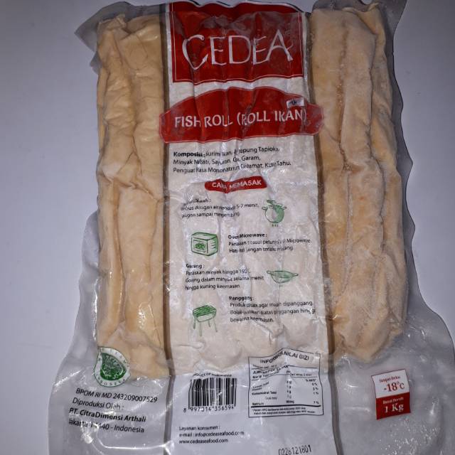 

Cedea fishroll 1kg