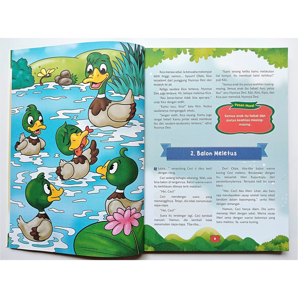 Checklist Buku Cerita Anak Dongeng Asyik Ninabobo Bergambar Full Color Shopee Indonesia