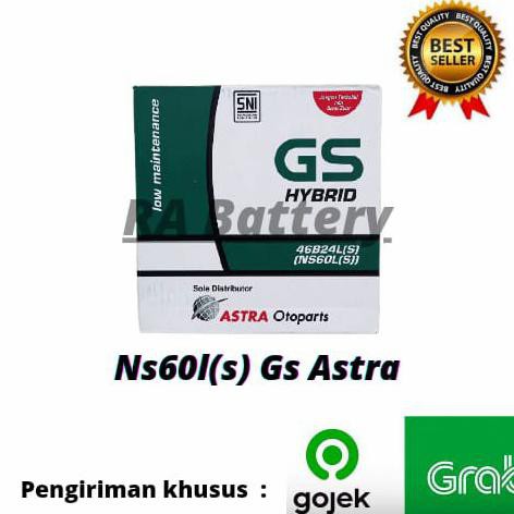 Aki Basah mobil Kijang Innova(Bensin) Ns60ls Gs hybrid