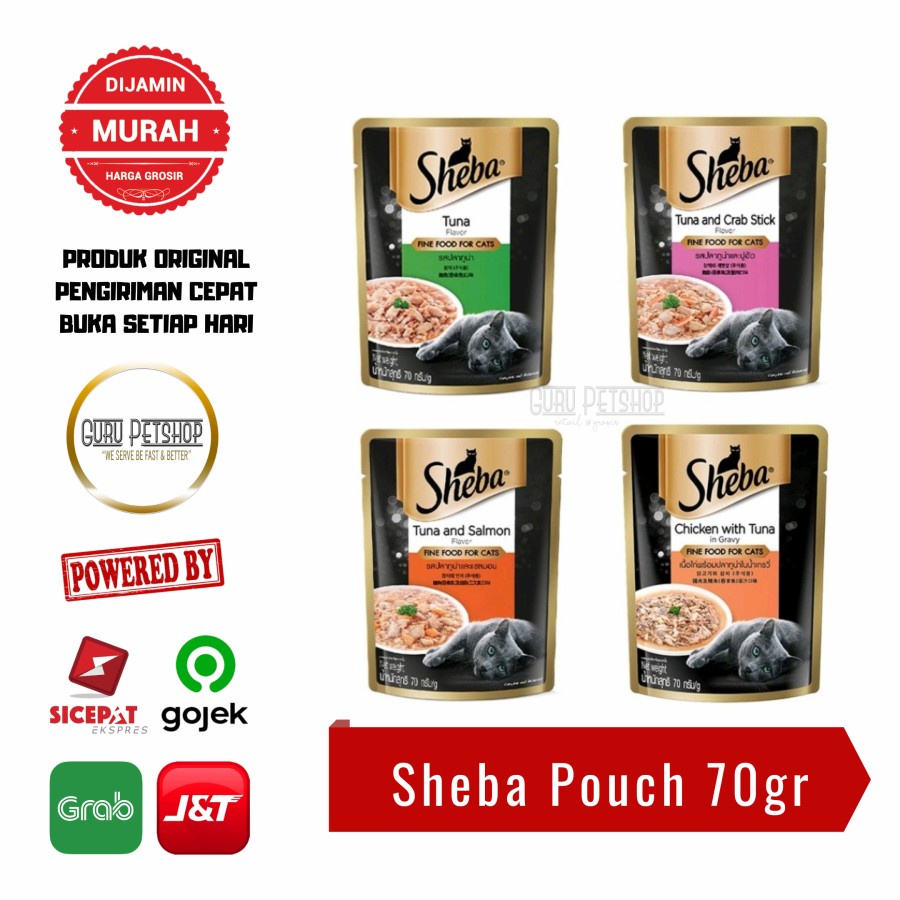 Sheba Pouch 70gr Sheba Wet Catfood Sheba Sachet Sheba. Catfood