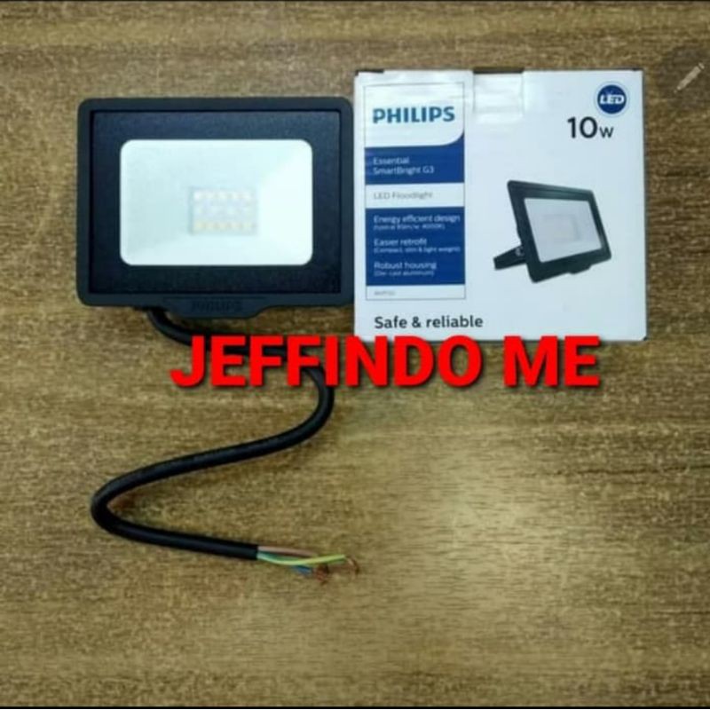 Lampu Sorot led philips 10 watt Led floodlight philips BVP 131 10w