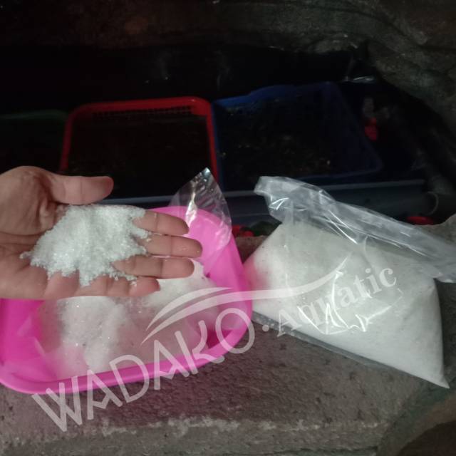 Pasir Silika 1Kg  putih aquarium aquascpe