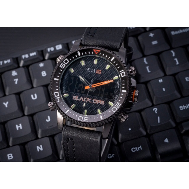 Jam tangan pria 5 11 dualtime