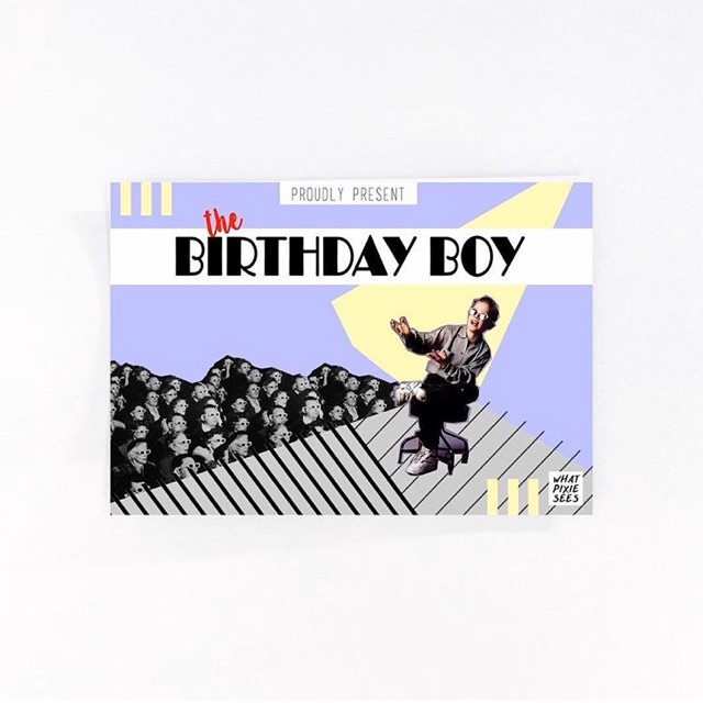 

WHATPIXIESEES - Postcard - The Birthday Boy