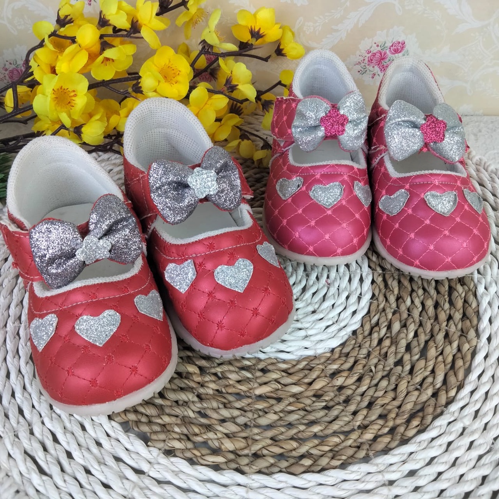 [TAMAN SEPATUKU] SEPATU TRENDY MURAH PESTA LOVE ANAK PEREMPUAN 1 2 3 4 5 6 TAHUN DAX02