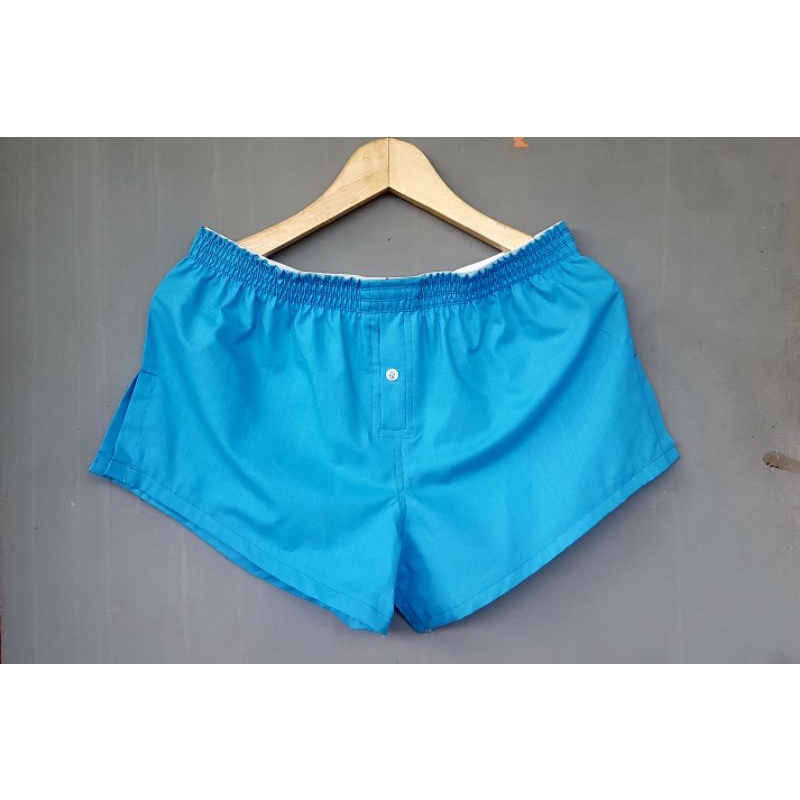 CELANA MURAH BOXER WARNA PUTIH POLOS ALL SIZE