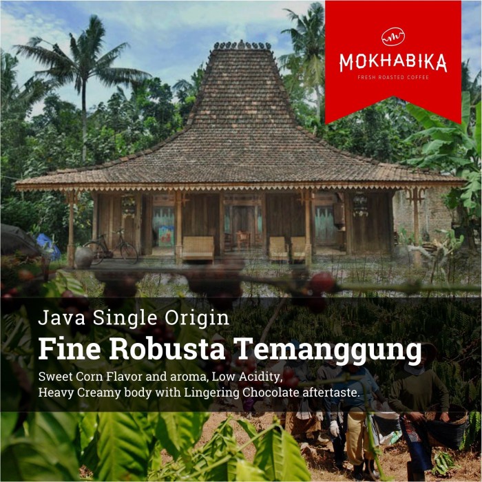 

⭐BISA COD⭐ Mokhabika Fine Robusta Temanggung 1000 Gr