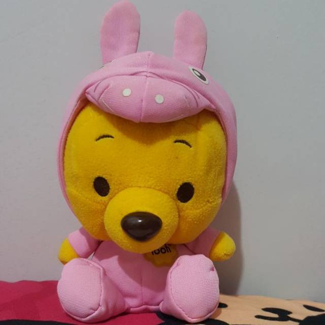 Boneka Pooh Kostum Pink ori Disney