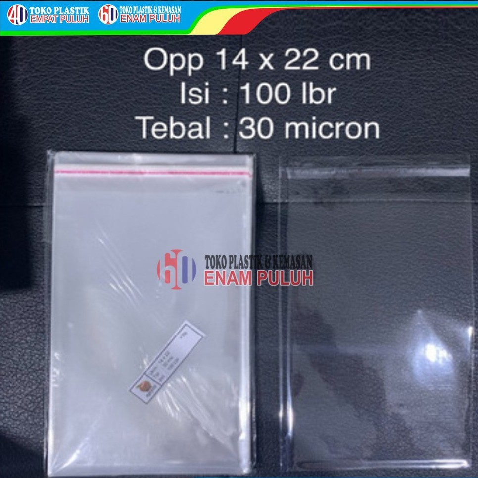 

Plastik opp lem tebal 03 14x22 14 x 22 seal 100 lembar pcs kaca 30 micron undangan bening murah