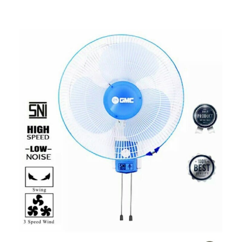 WALL FAN GMC 508 KIPAS  ANGIN  Dinding  Tempel  Shopee 