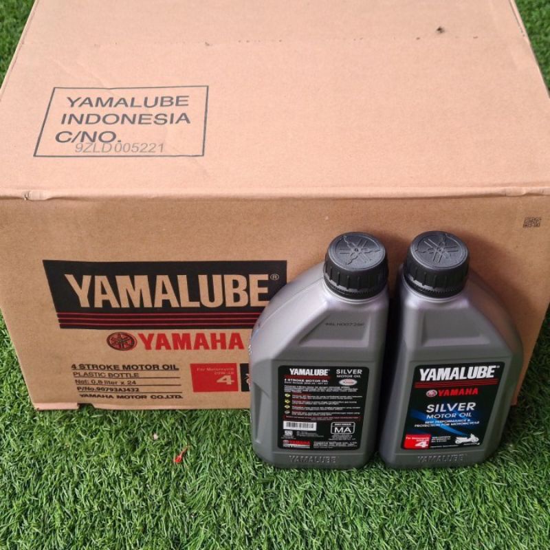 YAMALUBE SILVER 0,8L ISI 24 OLI OIL MOTOR MESIN 20W 40 4T 800Ml