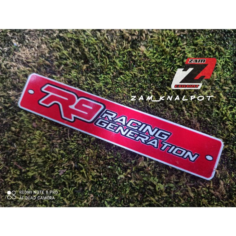 Emblem R9 Merk Knalpot Racing Terbaik