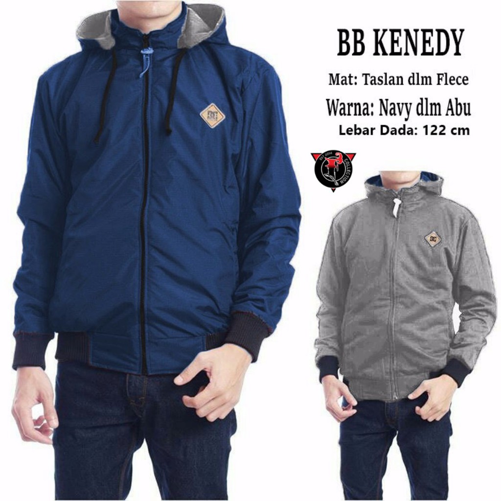 JAKET JUMBO BB DC KENNEDY ORIGINAL DAN BERLABEL