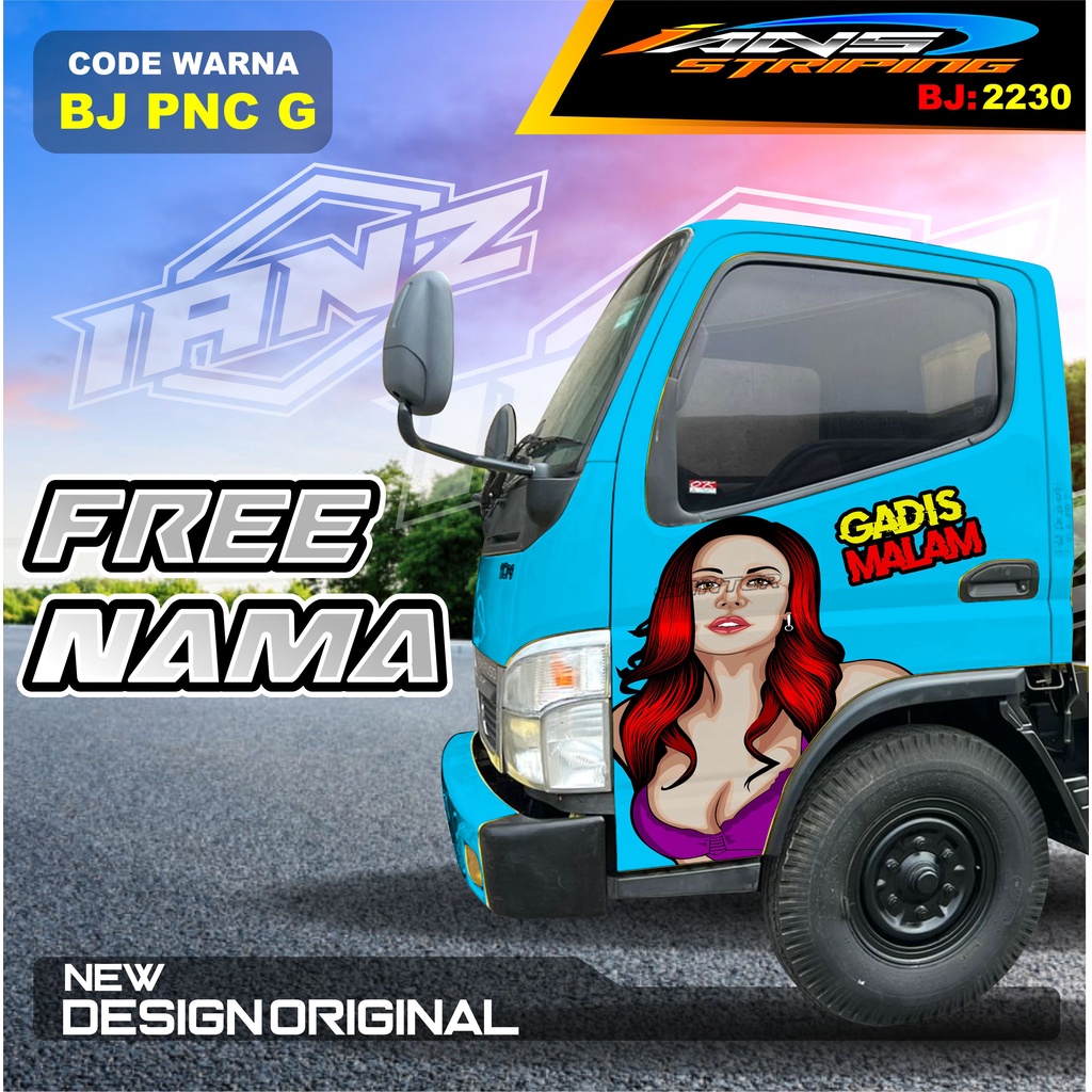 STICKER PINTU TRUK FUSO RAGASA / DECAL PINTU DUMTRUK  / STIKER MOBIL TRUK / STIKER PINTU TRUK KEREN