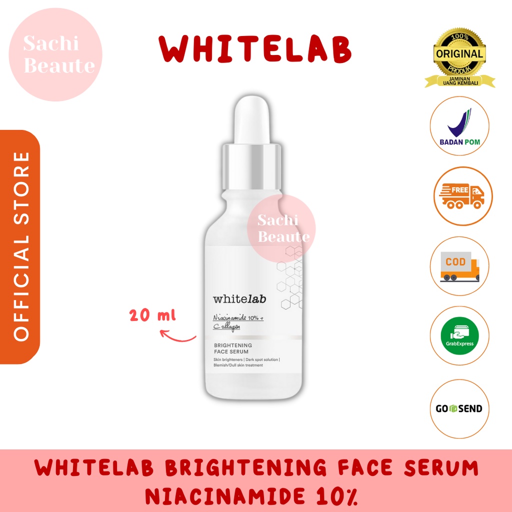 Whitelab Brightening Face Serum - Niacinamide 5%