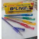 

Pulpen Standard B'Live Gel 0,5mm isi 12pcs