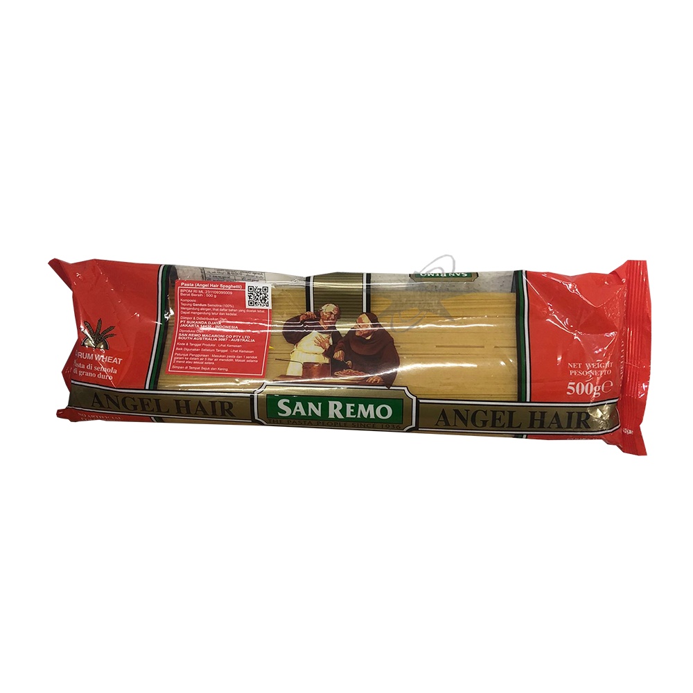 

san remo pasta angel hair 500g
