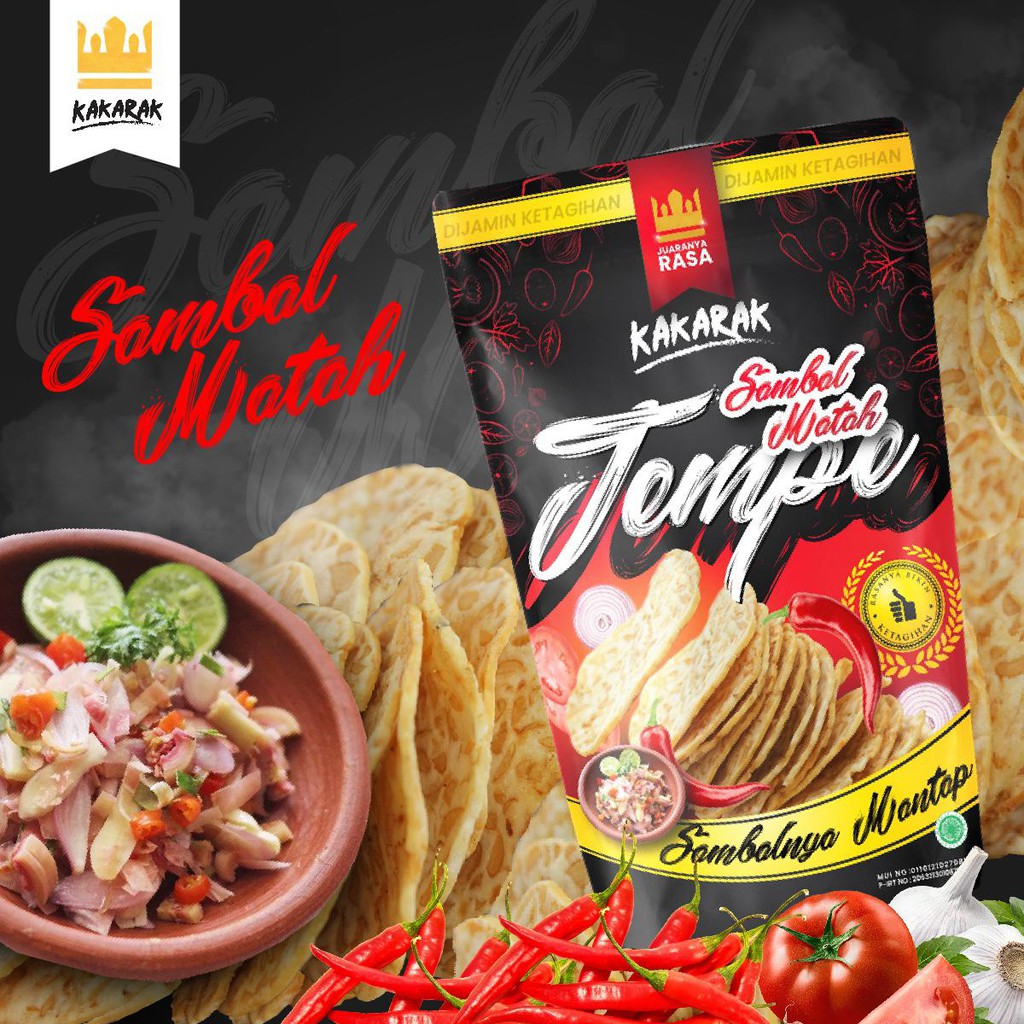 

Reseller Kakarak Keripik Tempe Sambal Matah