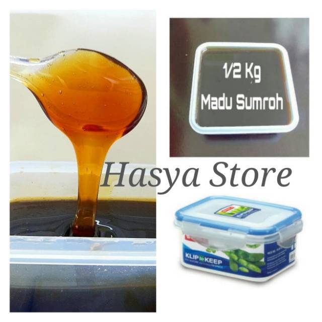 

1/2 Kg Madu Sumroh /Sumrah /Samrah Asli Yaman. Murni Tanpa Campuran.