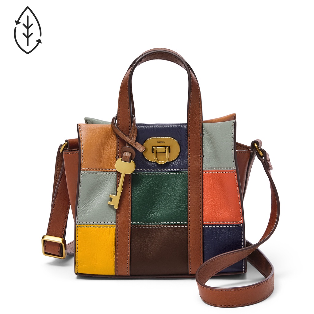 Fossil Carmen Mini Bag Patchwork Multi Tas Selempang Wanita ZB1789-194
