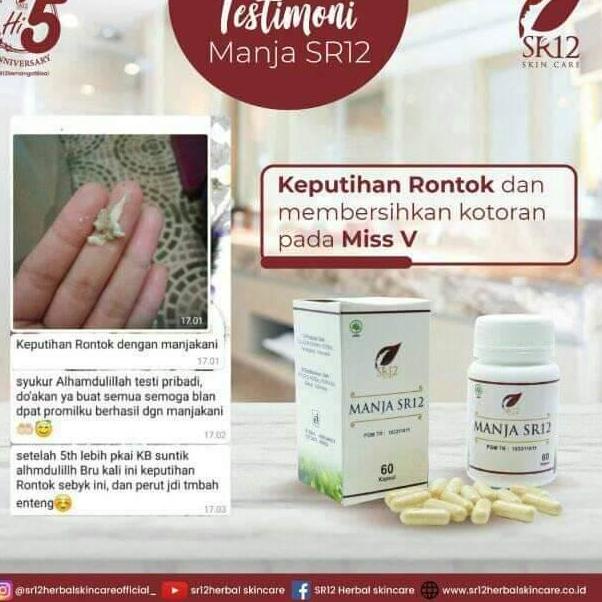 Dijual Manjakani Sr12 Kapsul Promil Solusi Keputihan Atasi Masalah Kewanitaan Obat Kist Shopee Indonesia