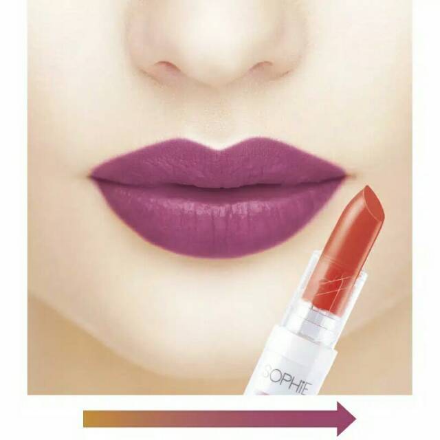 Lipstik magic Pink warna Orange Sophie Paris Martin
