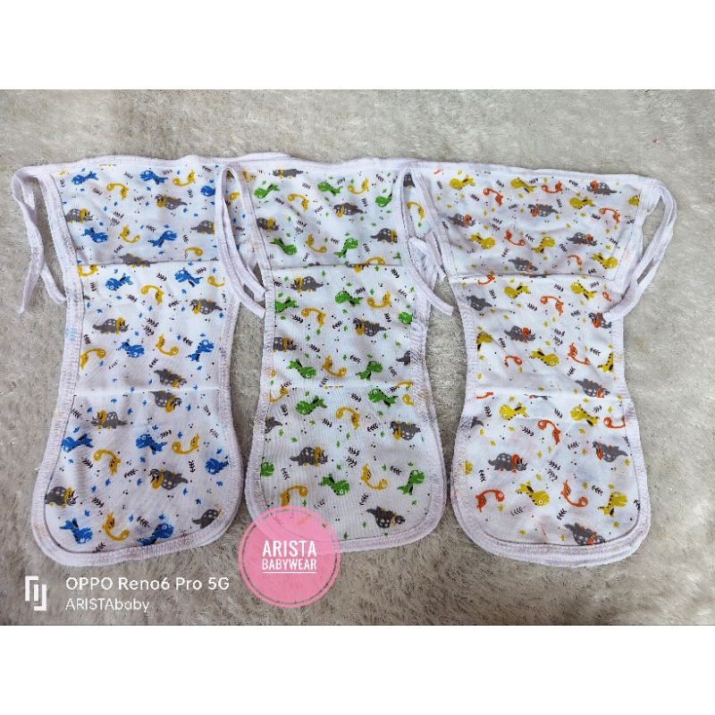 ARISTA BABY - (6PCS) Popok sambung bayi motif animal/dino