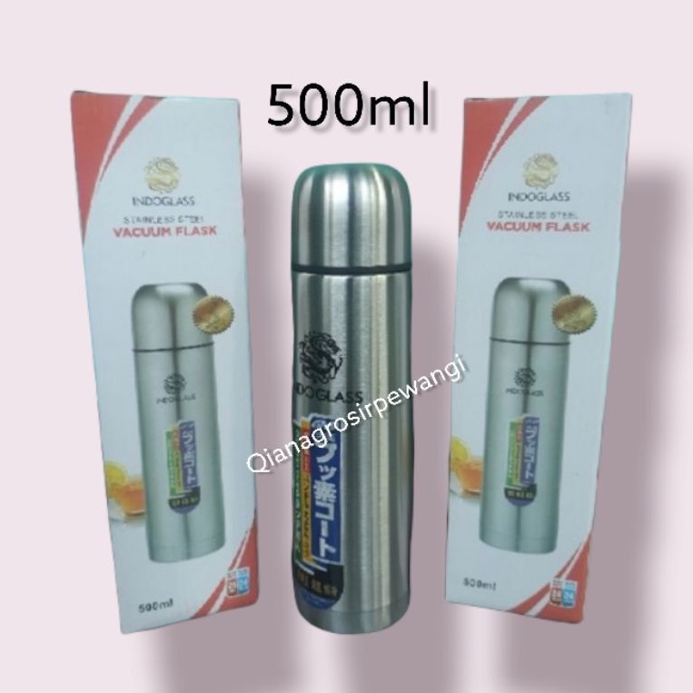 Termos air panas tremos stainless still 500ml free tas termos air panas polos