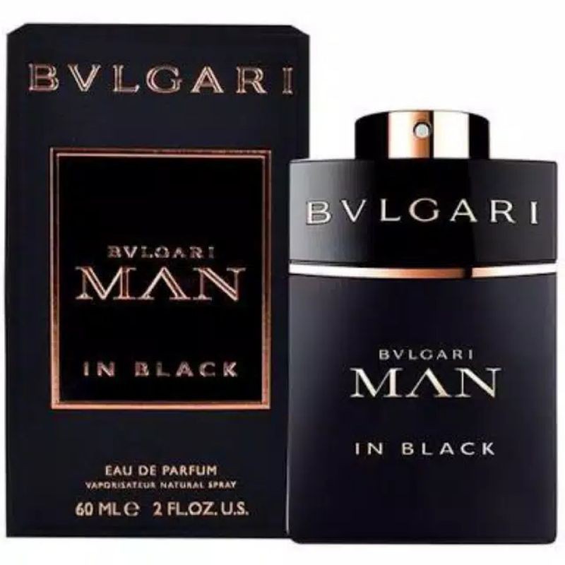 PARFUM PRIA BVLGARI MEN IN BLACK ORIGINAL SINGAPOER 100ML