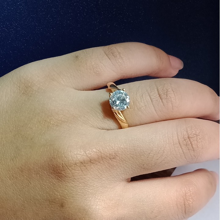 Cincin Emas 17K - 3.15 gr Kadar 750 - 1729