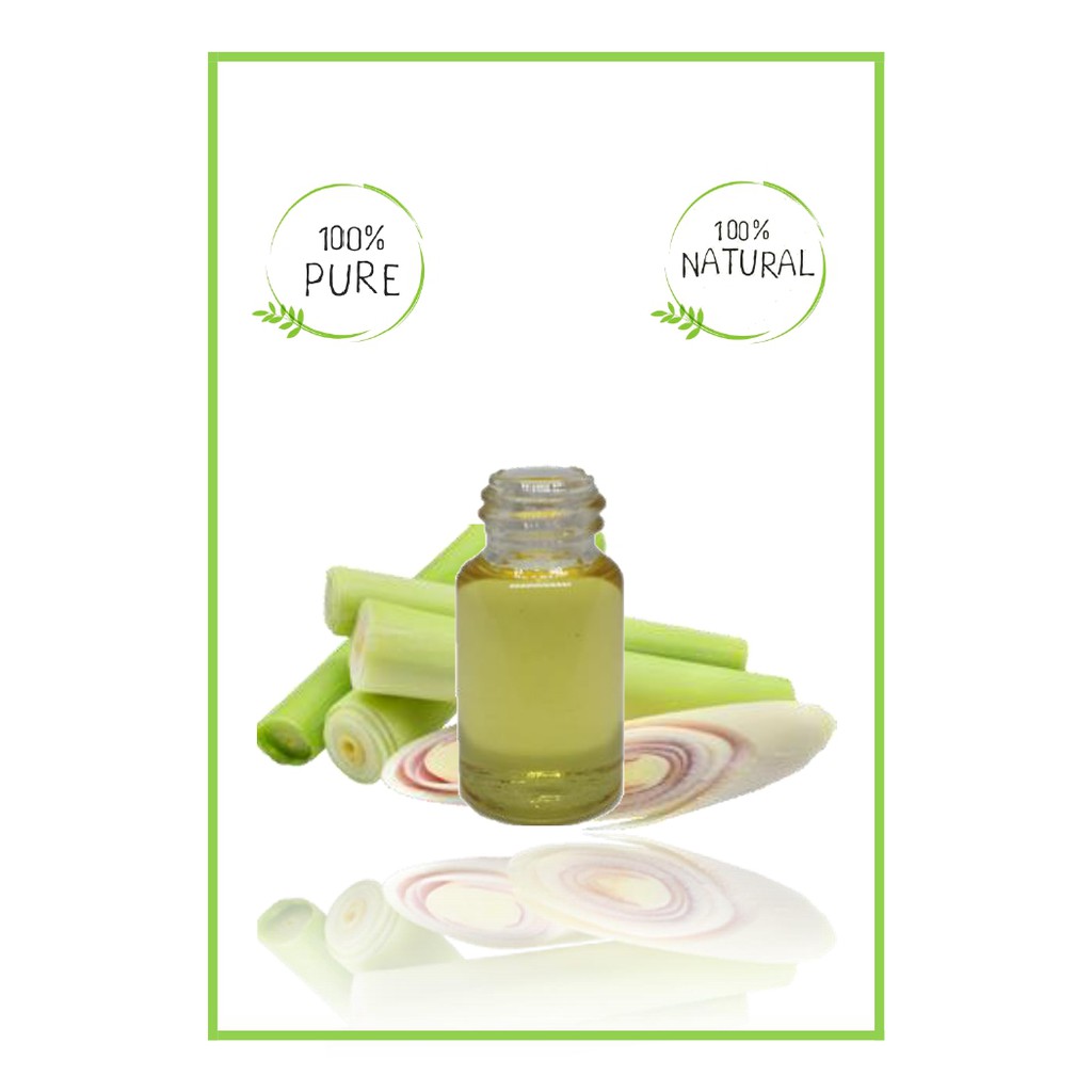 Pure Lemongrass Esensial Essential Oil / Minyak Atsiri Sereh Serai Murni 1Liter